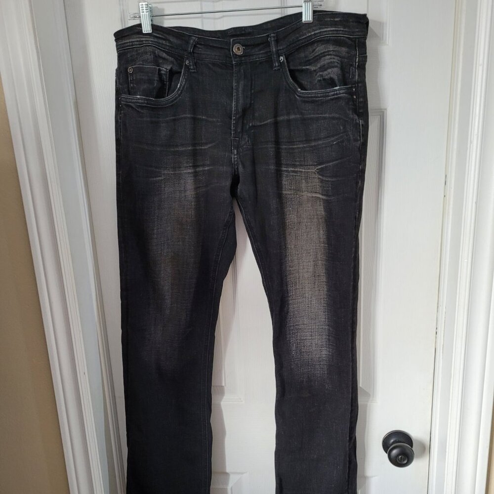Mens Buffalo David Bitton Black‎ Six-X Jean